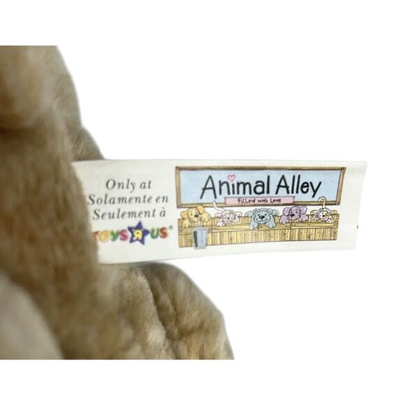 Toys R Us Time Square New York 11 inch Stuffed Bear With Red Sweater Vintage - Picture 5 of 5